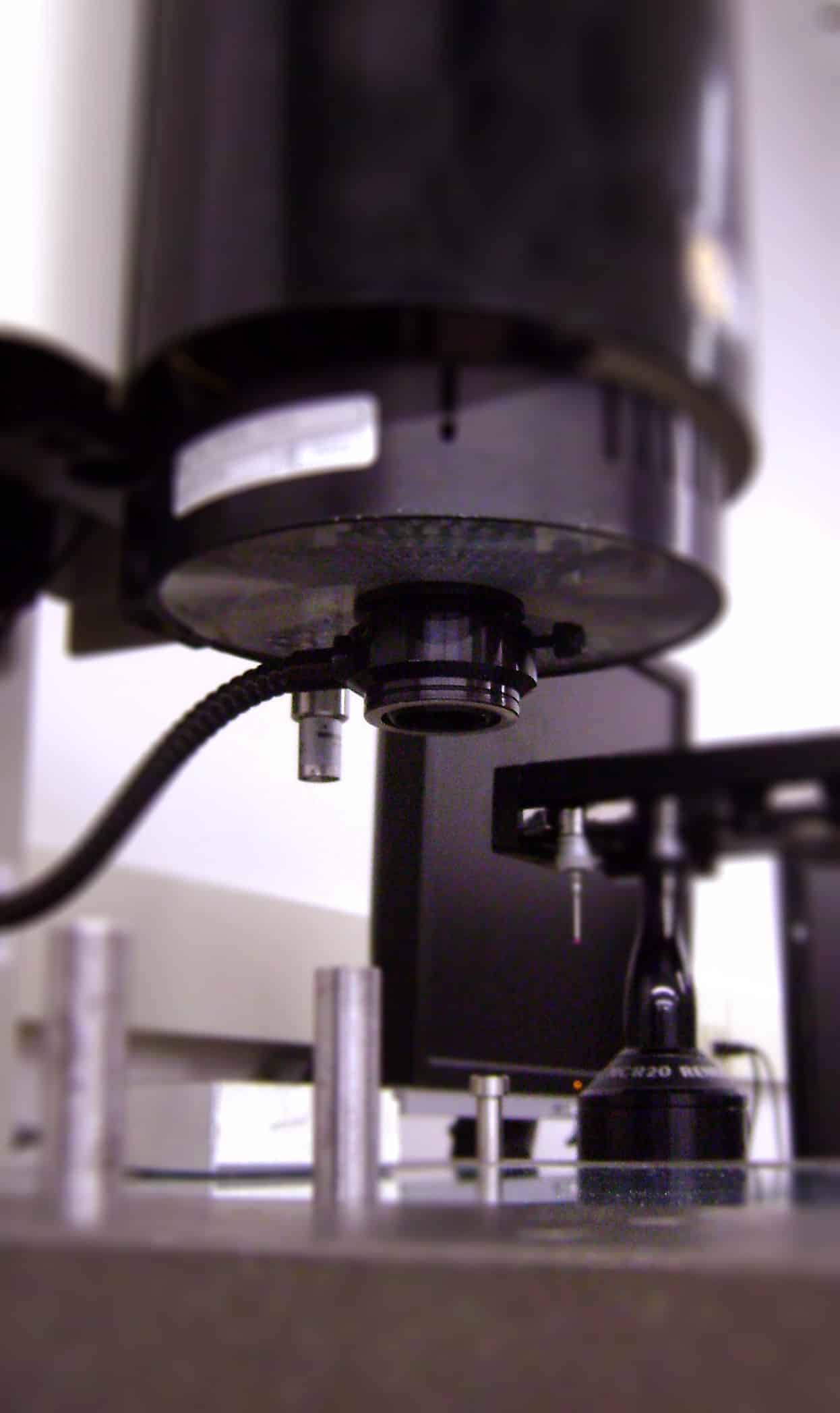 cmm metrology device ready for part inspection