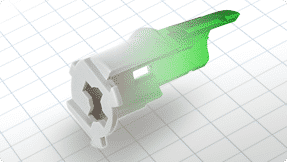 industrial ct scan of plastic parts for part to part comparision